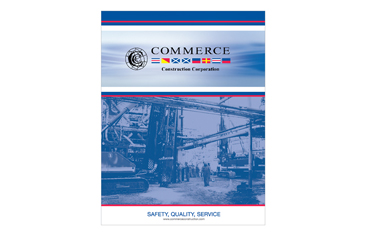 Donnelly Creative Services - Commerce Construction Brochure Design