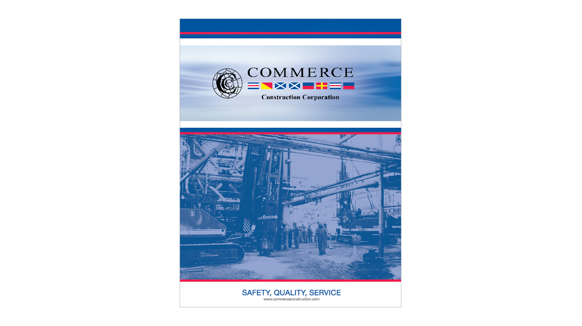 Donnelly Creative Services - Commerce Construction Brochure Design