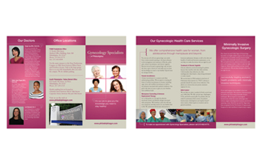 Donnelly Creative Services - Gynecology Specialists Brochure